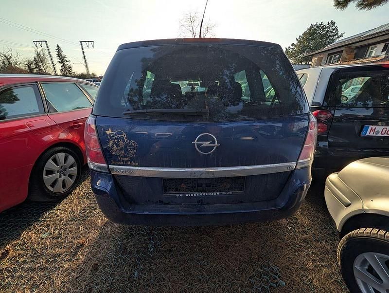 Gebraucht Opel Zafira Edition 140 PS (102 kW) 2007 Blau Van / Kleinbus