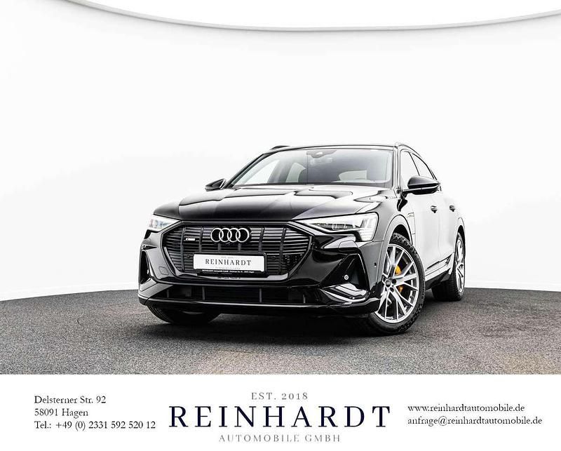Brillantschwarz Gebraucht 2022 Audi e-tron Sportback S-Line SUV | 37.960 € (Guter Preis) - Bild 1/3