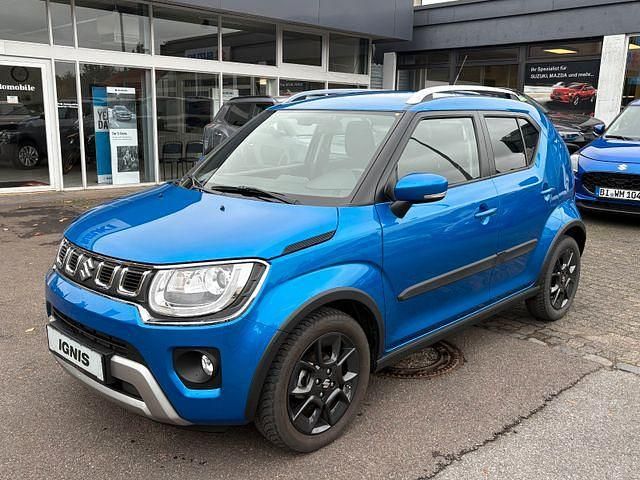 Blau Gebraucht 2021 Suzuki Ignis Comfort+ Kleinwagen | 14.470 € (Fairer Preis) - Bild 1/4