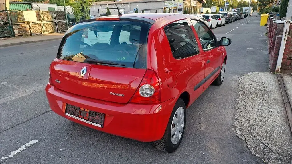 Gebraucht Renault Clio II Campus 58 PS (42 kW) 2010 Rot Kleinwagen