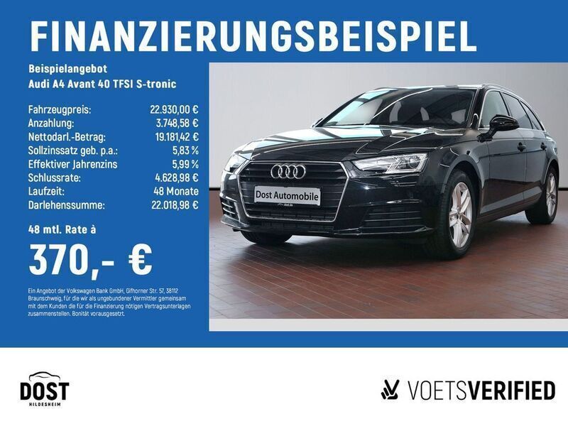 Gebraucht Audi A4 190 PS (139 kW) 2019 Schwarz Kombi