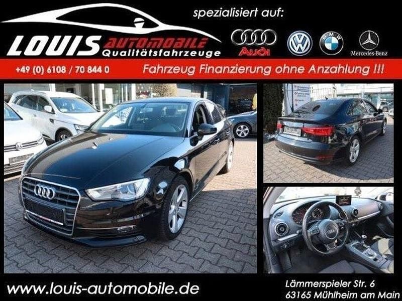 Gebraucht Audi A3 Ambition 110 PS (80 kW) 2015 Schwarz Limousine