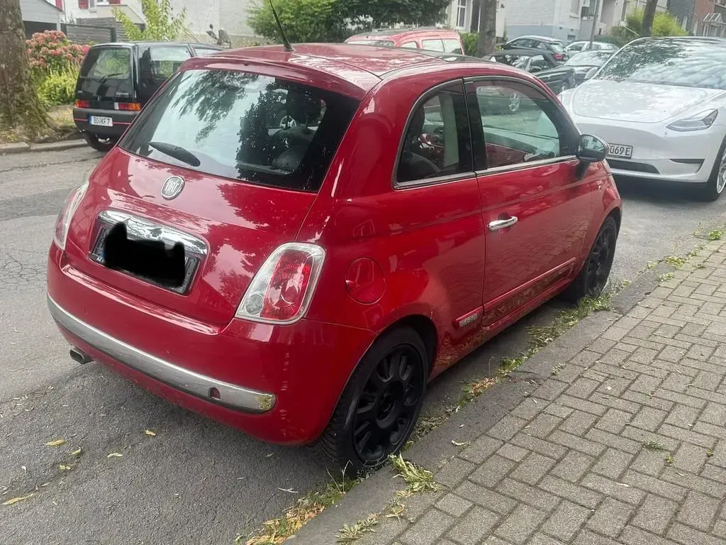 Gebraucht Fiat 500 Lounge 101 PS (74 kW) 2008 Rot Kleinwagen