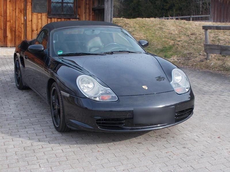 Gebraucht Porsche Boxster 228 PS (167 kW) 2003 Schwarz Cabrio