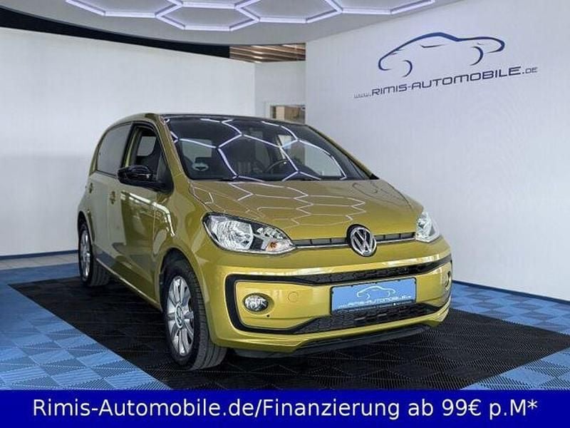 Usata VW up! 100 CV (73 kW) 2017 Giallo Utilitaria