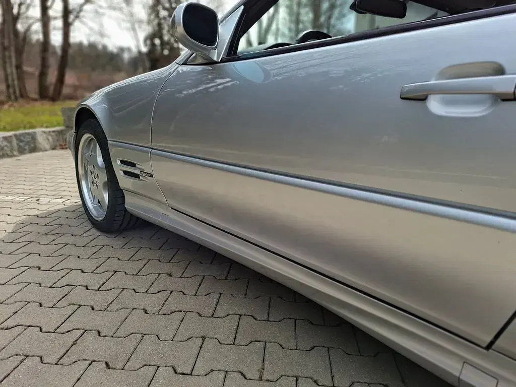 Gebraucht Mercedes SL500 AMG 306 PS (225 kW) 2000 Silber Cabrio