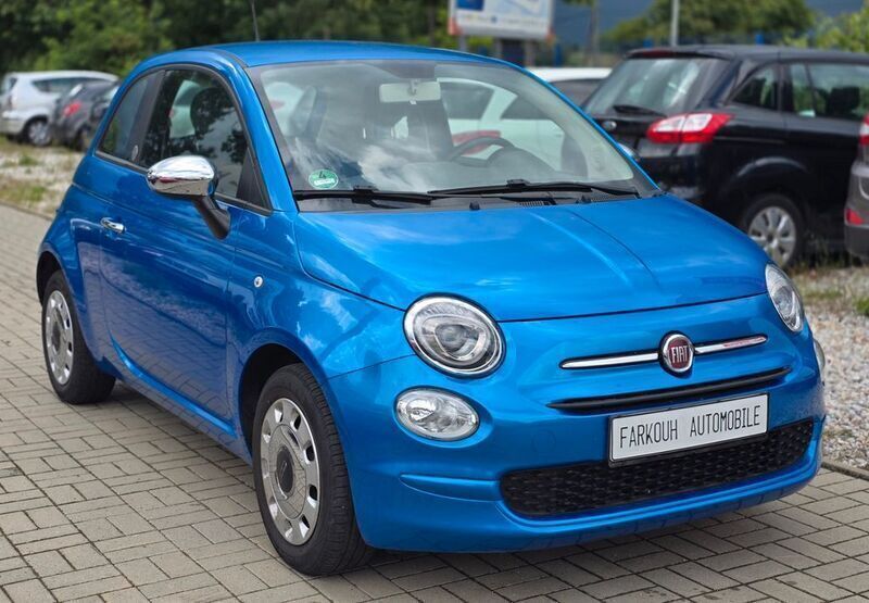 Blau Gebraucht 2017 Fiat 500 Mirror Kleinwagen | 8.990 € (Fairer Preis) - Bild 1/4