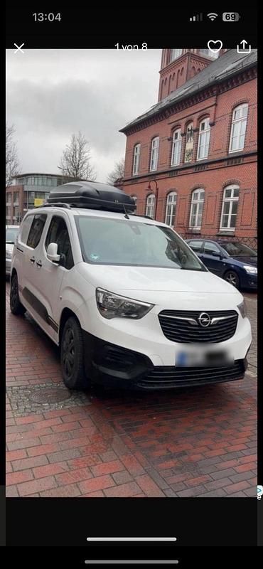 Weiß Gebraucht 2019 Opel Combo Van / Kleinbus | 17.800 € - Bild 1/4