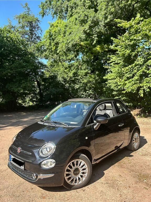 Schwarz Gebraucht 2019 Fiat 500C Lounge Cabrio | 9.500 € (Superpreis) - Bild 1/4