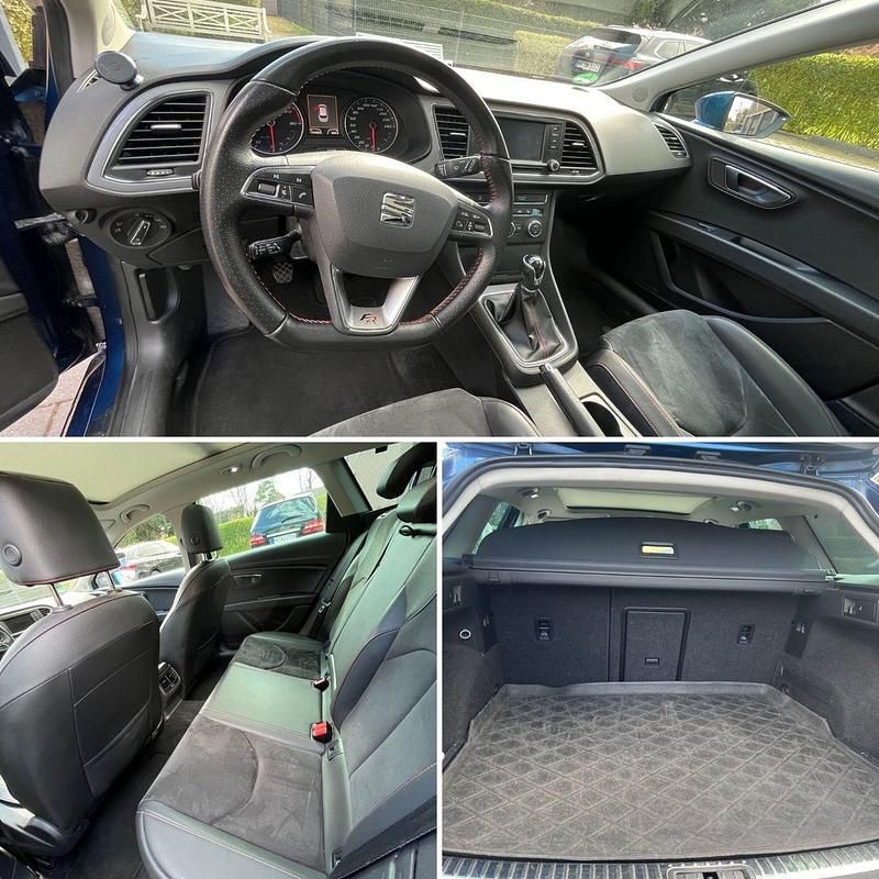 Usado Seat Leon ST FR 179 HP (131 kW) 2015 Azul Carrinha