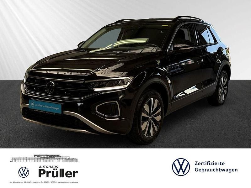 Deep black perleffekt (schwarz) Gebraucht 2023 VW T-Roc Move SUV | 26.400 € (Superpreis) - Bild 1/4