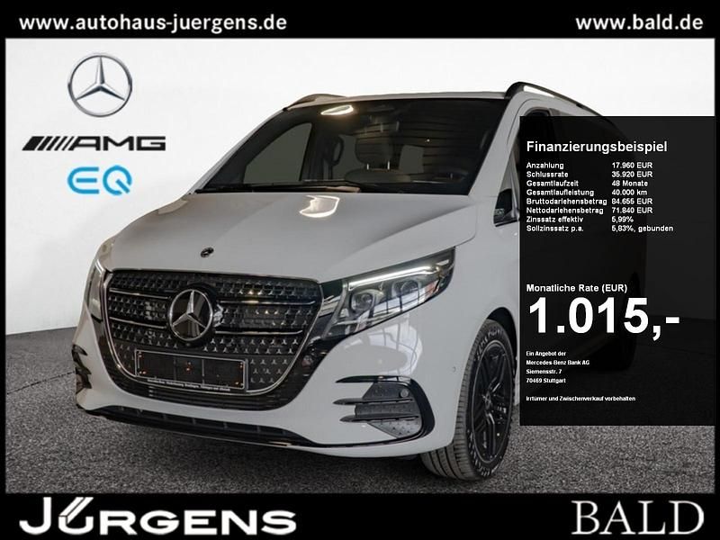 Bergkristallweiss metallic Gebraucht 2025 Mercedes V300 Exclusive Van / Kleinbus | 88.990 € (Fairer Preis) - Bild 1/4