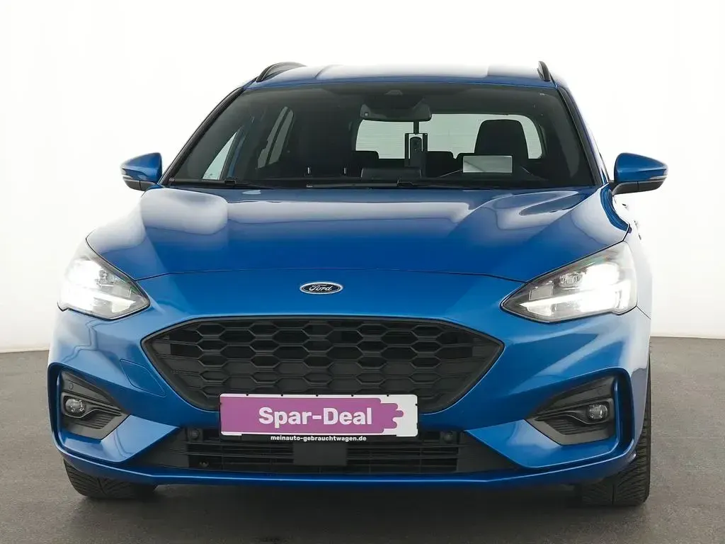 Gebraucht Ford Focus ST-Line 125 PS (91 kW) 2021 Dynamic blau Kombi