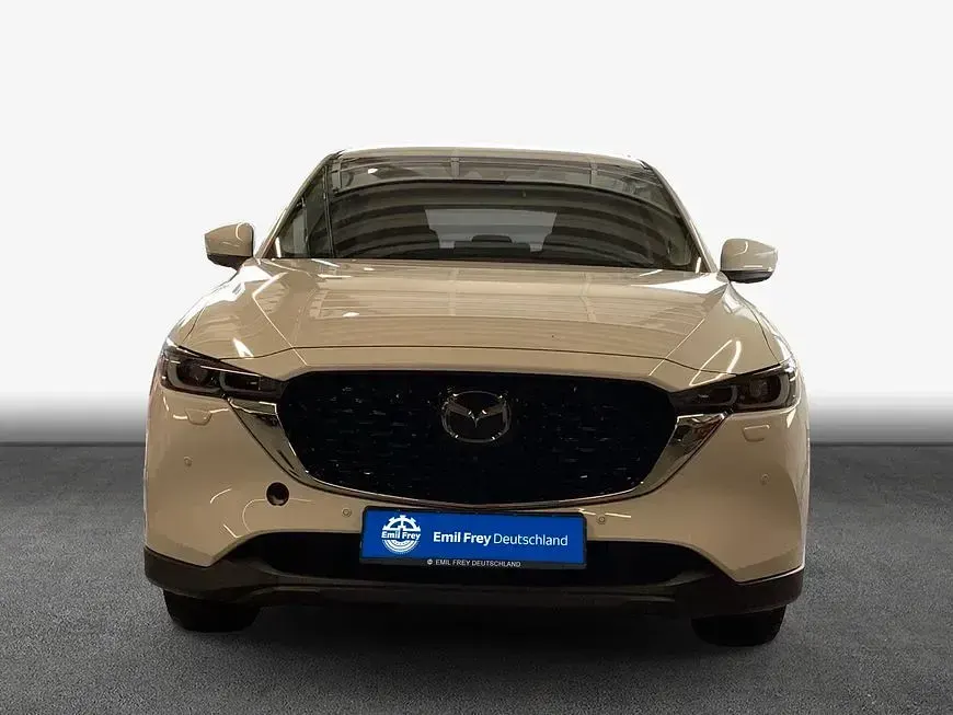 Gebraucht Mazda CX-5 Sports-Line 194 PS (142 kW) 2022 Weiß SUV