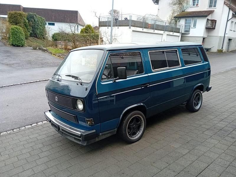 Gebraucht VW Caravelle 95 PS (69 kW) 1987 Blau Van / Kleinbus