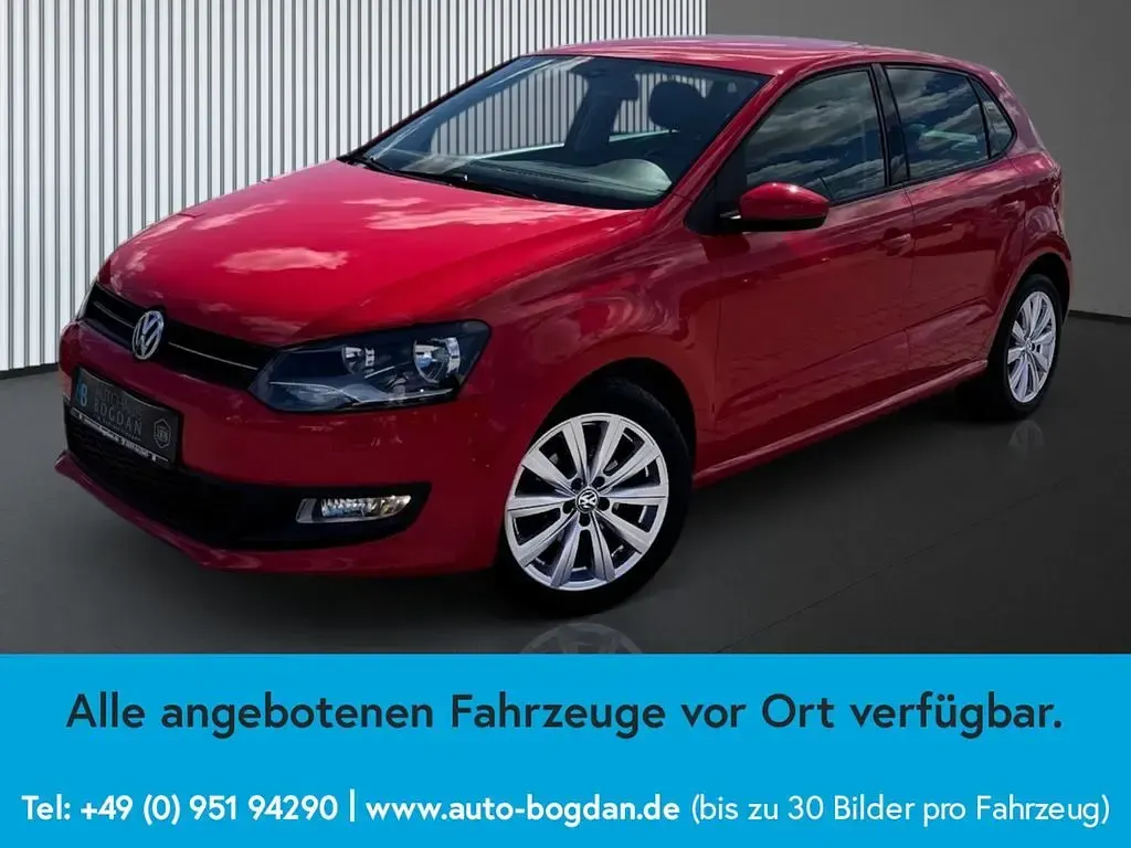 Gebraucht VW Polo Team 105 PS (77 kW) 2010 Flash rot Kleinwagen