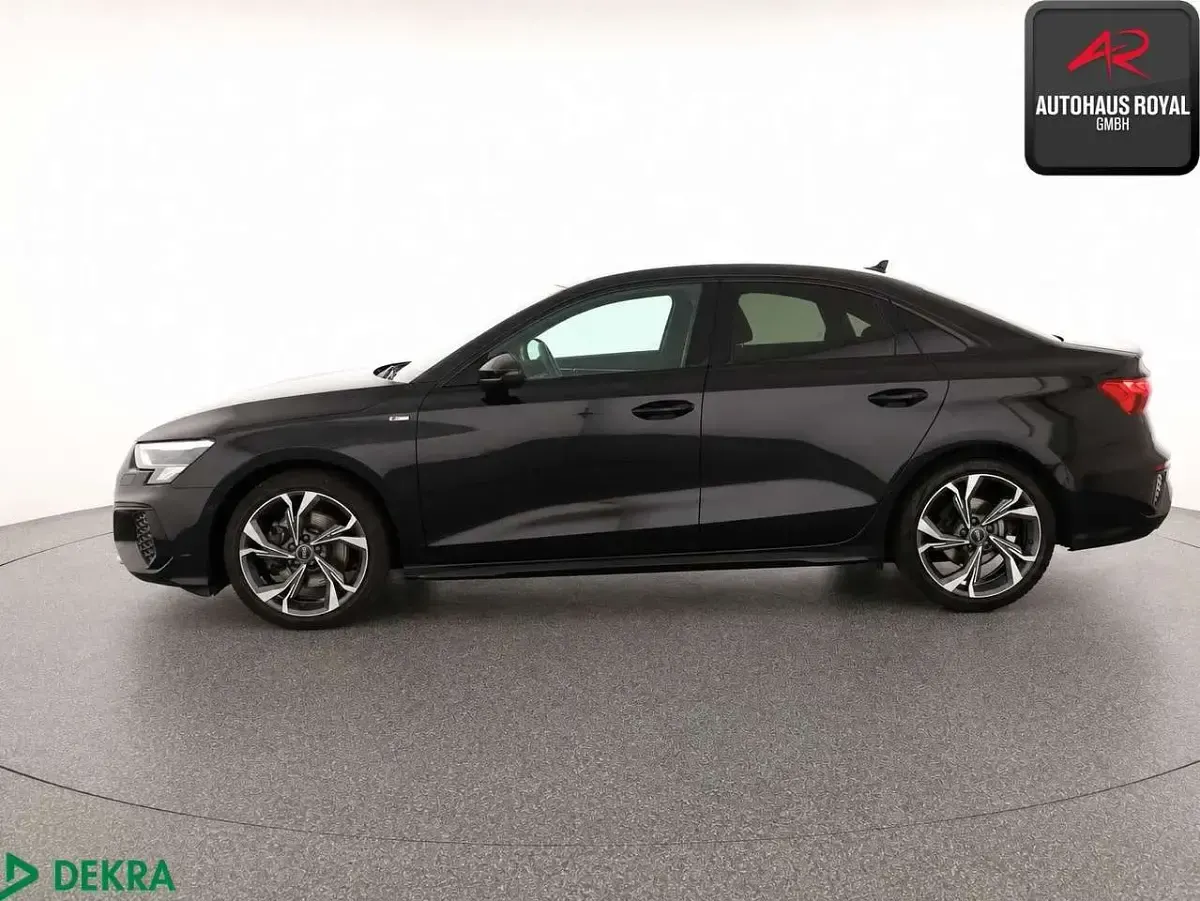Gebraucht Audi A3 S-Line 110 PS (80 kW) 2020 Schwarz Limousine