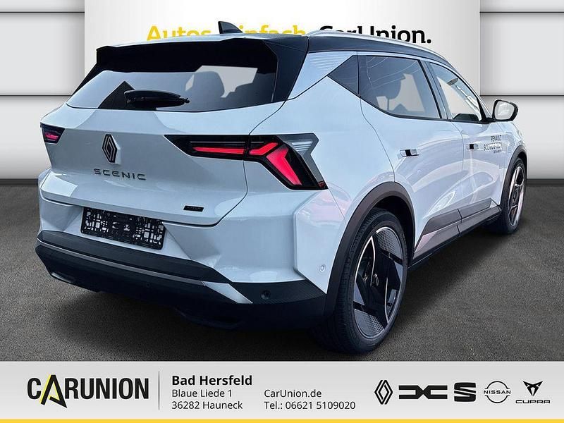Gebraucht Renault Scenic E-Tech Iconic 160 kW (218 PS) 2024 Perlmuttweiß dach black pearlschwarz metall SUV