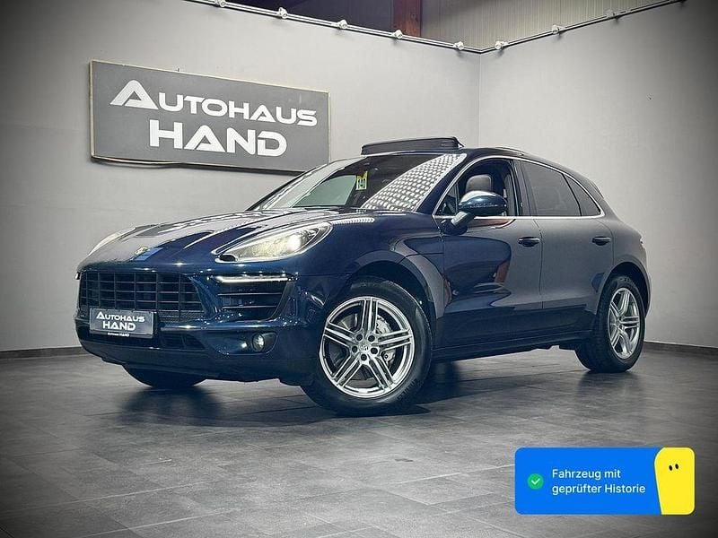 Blau Gebraucht 2015 Porsche Macan S Chrono SUV | 27.750 € (Guter Preis) - Bild 1/4