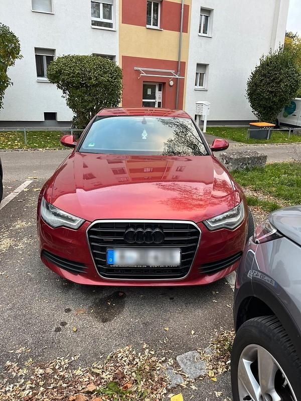 Rot Gebraucht 2014 Audi A6 S-Line Limousine | 12.000 € (Superpreis) - Bild 1/4