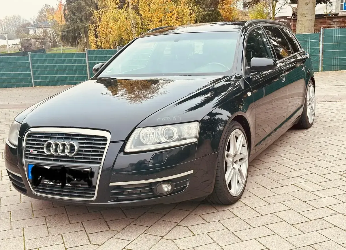 Usata Audi A6 S-Line 233 CV (171 kW) 2008 Nero Station wagon