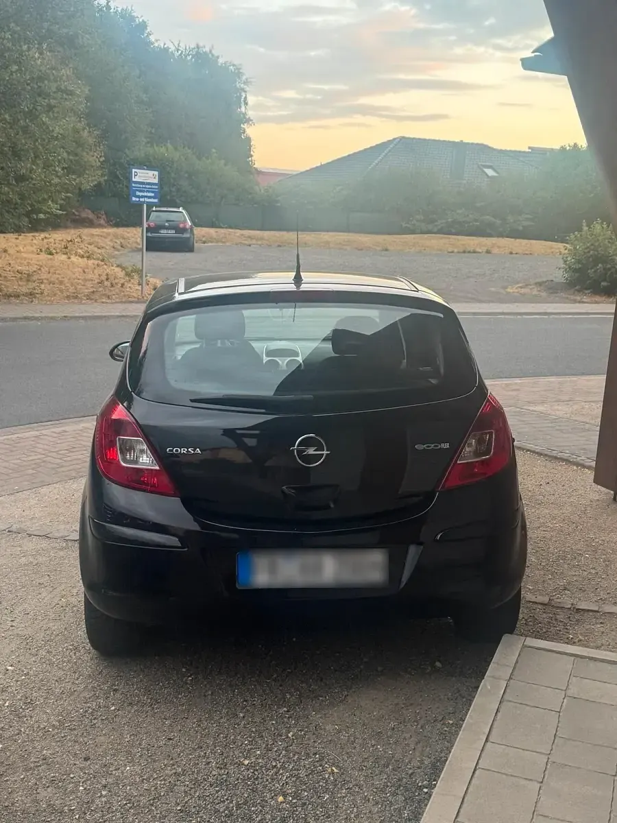Gebraucht Opel Corsa Eco 60 PS (44 kW) 2009 Schwarz Kleinwagen