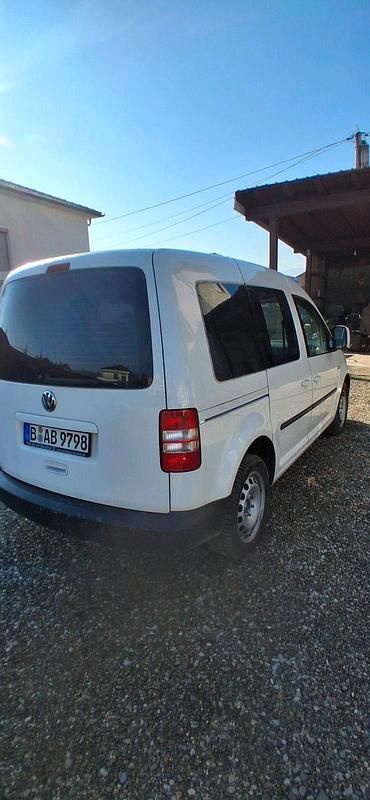 Gebraucht VW Caddy 110 PS (80 kW) 2014 Weiß Van / Kleinbus