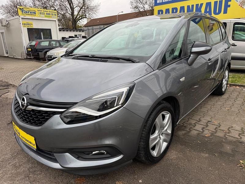 Grau Gebraucht 2017 Opel Zafira Business Edition Van / Kleinbus | 8.990 € (Superpreis) - Bild 1/4