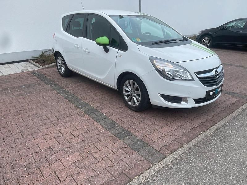 Gebraucht Opel Meriva 95 PS (69 kW) 2016 Weiß Van / Kleinbus