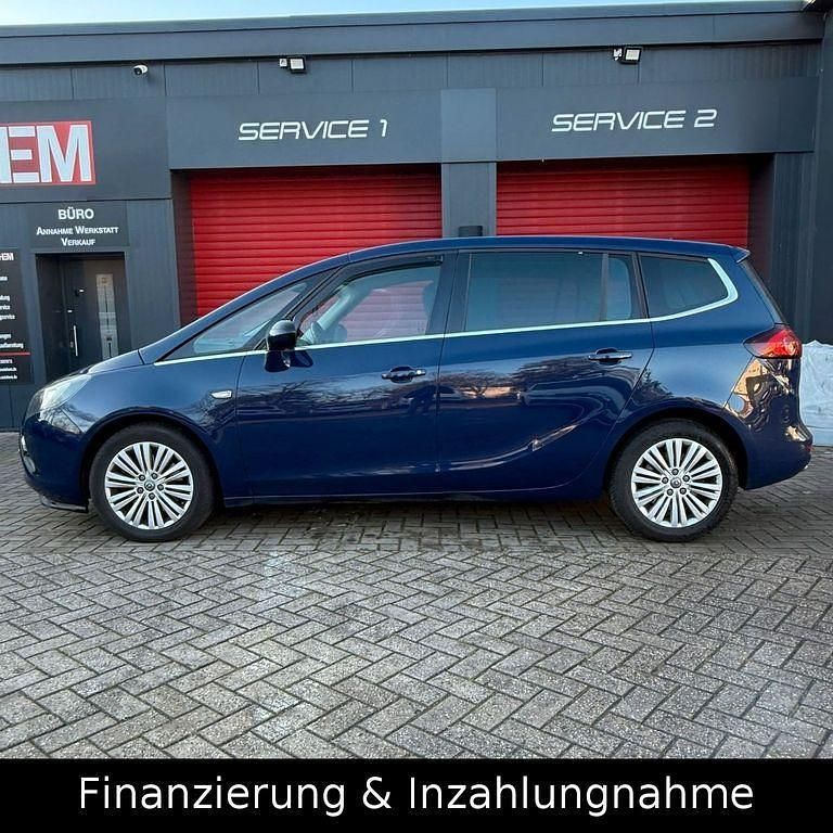 Gebraucht Opel Zafira Tourer Innovation 131 PS (96 kW) 2015 Blau Van / Kleinbus