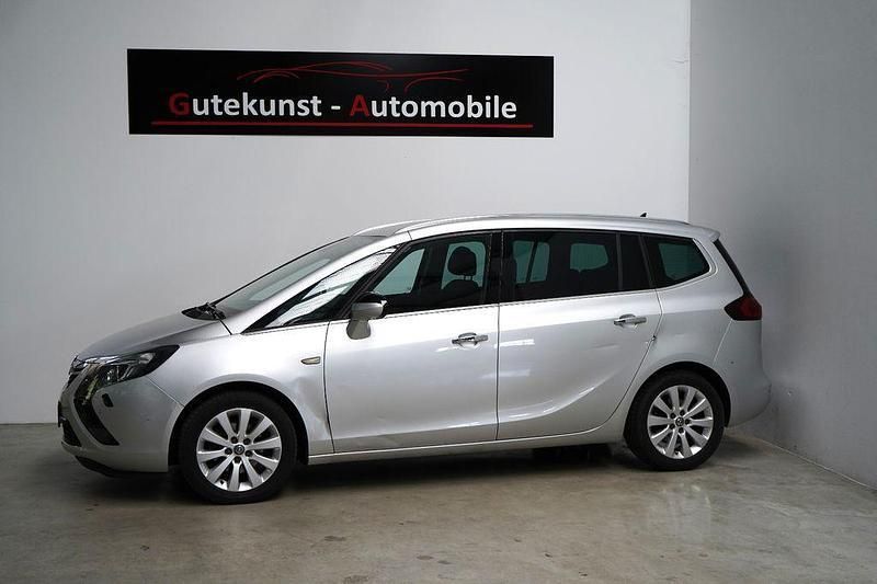 Silber Gebraucht 2012 Opel Zafira Van / Kleinbus | 6.299 € (Guter Preis) - Bild 1/4
