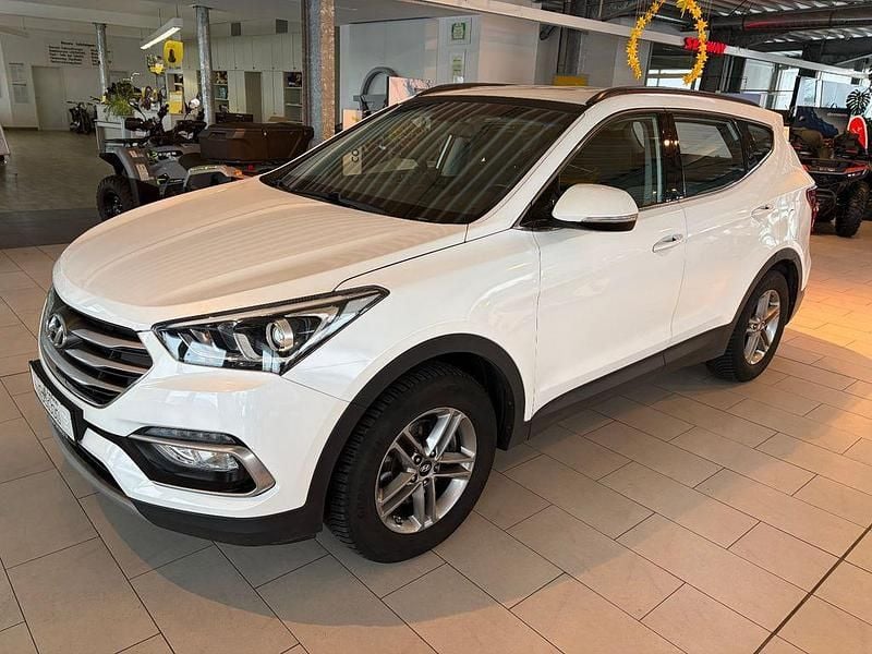 Gebraucht Hyundai Santa Fe 150 PS (110 kW) 2018 Weiß SUV