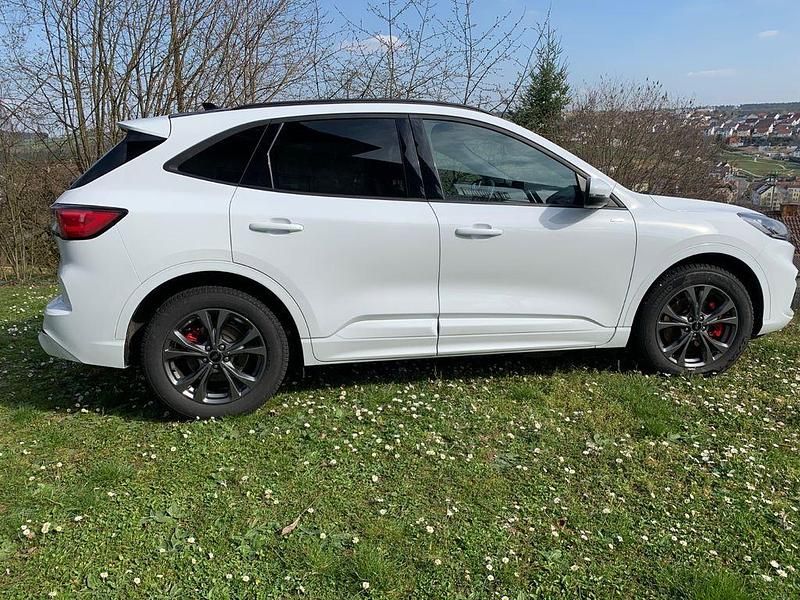 Weiß Gebraucht 2021 Ford Kuga ST-Line X SUV | 26.500 € (Teuer) - Bild 1/4