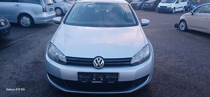 Gebraucht VW Golf VI Trendline 110 PS (80 kW) 2008 Silber Kleinwagen