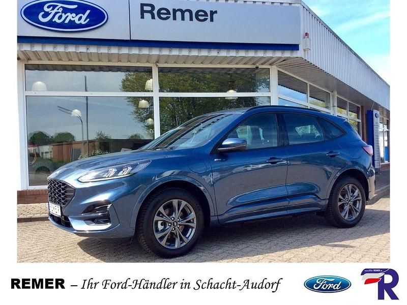Blau Gebraucht 2024 Ford Kuga ST-Line SUV | 33.290 € (Teuer) - Bild 1/4