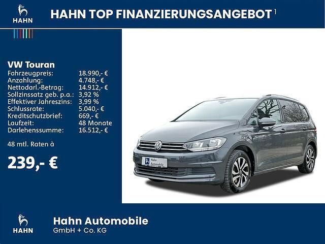 Używany VW Touran Active 122 KM (89 kW) 2021 Szary Minivan