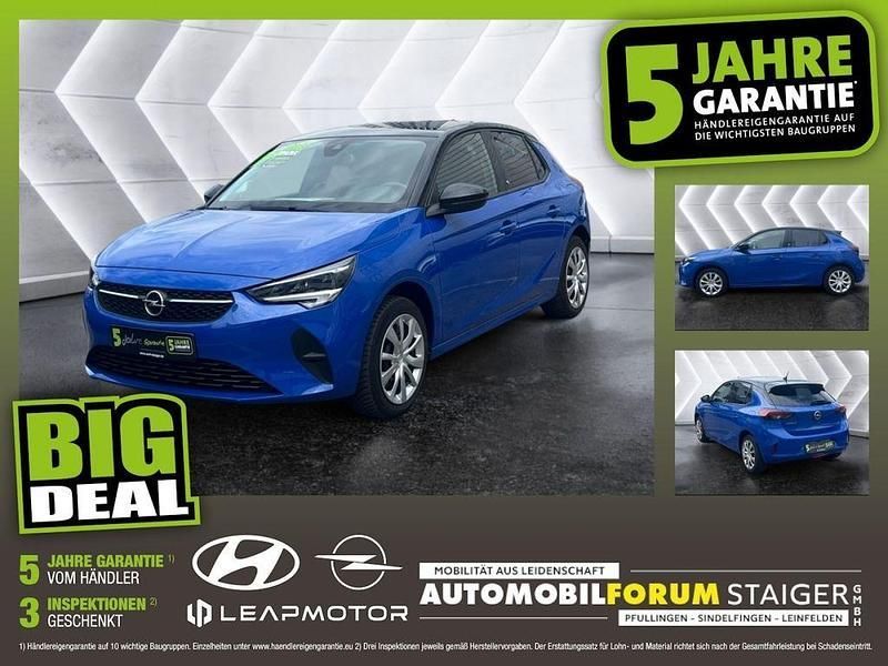 Perl blau/voltaik blau Gebraucht 2022 Opel Corsa-e Edition Kleinwagen | 13.980 € (Guter Preis) - Bild 1/4