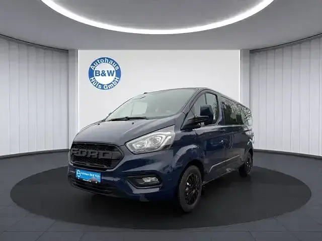 Gebraucht Ford Transit Custom Sport 185 PS (136 kW) 2019 Obsidianschwarz metallic Limousine