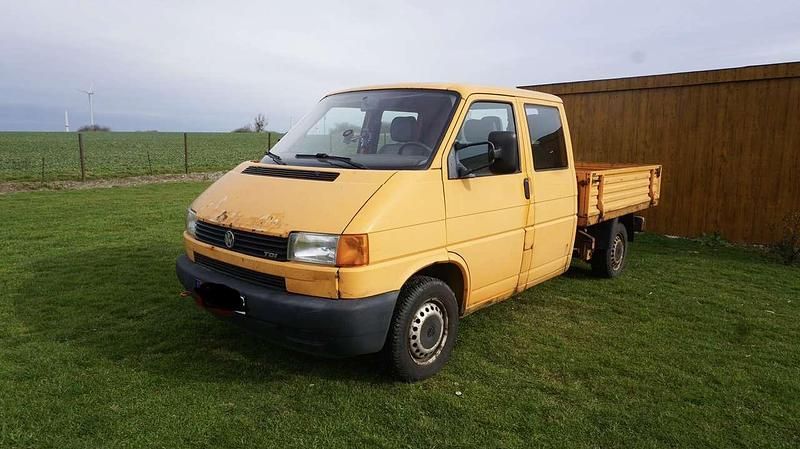 Second-hand VW Transporter 102 CP (75 kW) 2002 Portocaliu Van