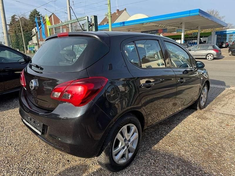 Gebraucht Opel Corsa Edition 90 PS (66 kW) 2016 Graphitschwarz/carbon flash/mi Kleinwagen