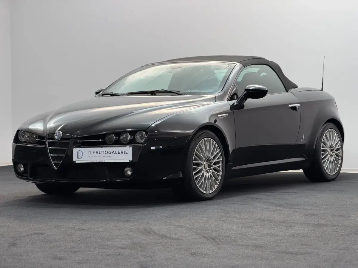 Gebraucht Alfa Romeo Spider Exclusive 185 PS (136 kW) 2007 Schwarz Cabrio