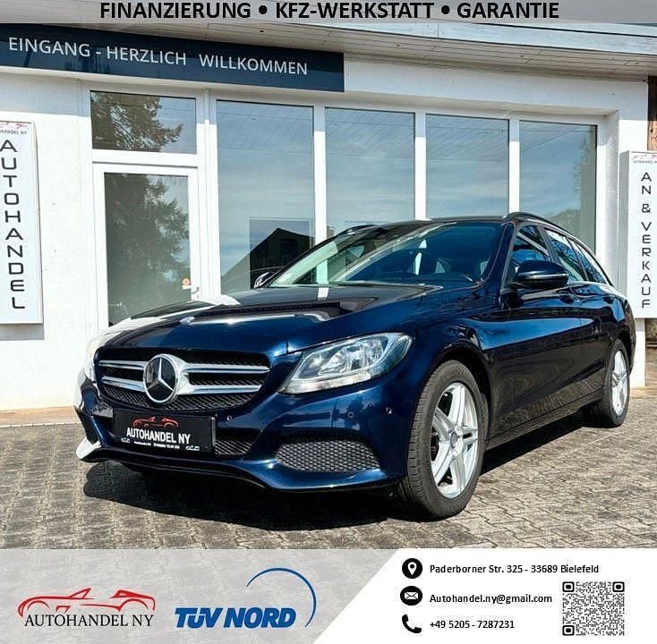 Gebraucht Mercedes C220 170 PS (125 kW) 2016 Blau Kombi