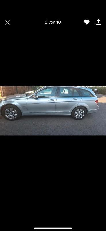 Silber Gebraucht 2009 Mercedes C250 Kombi | 4.600 € (Superpreis) - Bild 1/4