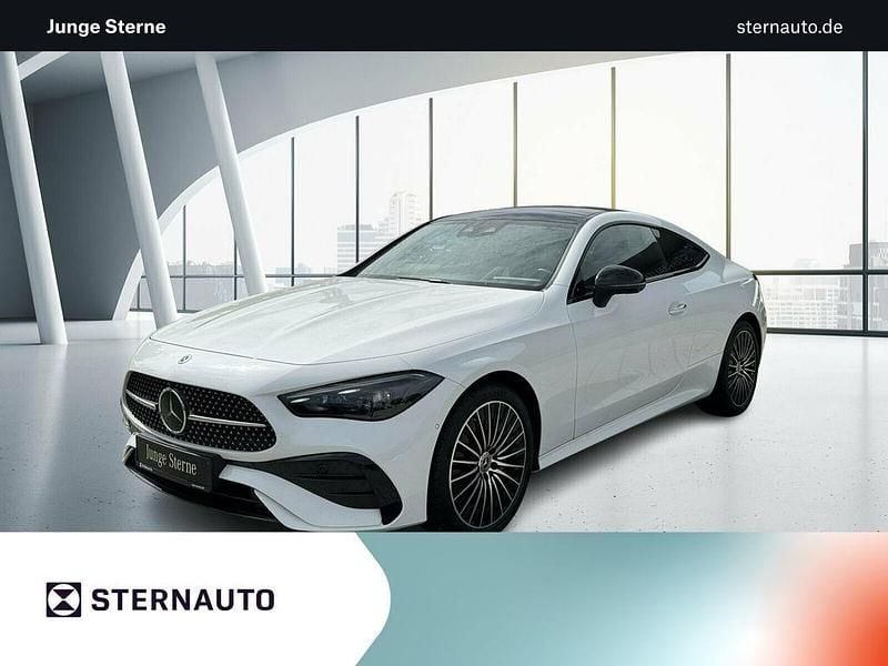 Manufaktur lack manufaktur opalithweiß bright Gebraucht 2024 Mercedes CLE300 AMG Line Premium Plus Coupé | 55.930 € (Etwas zu teuer) - Bild 1/4