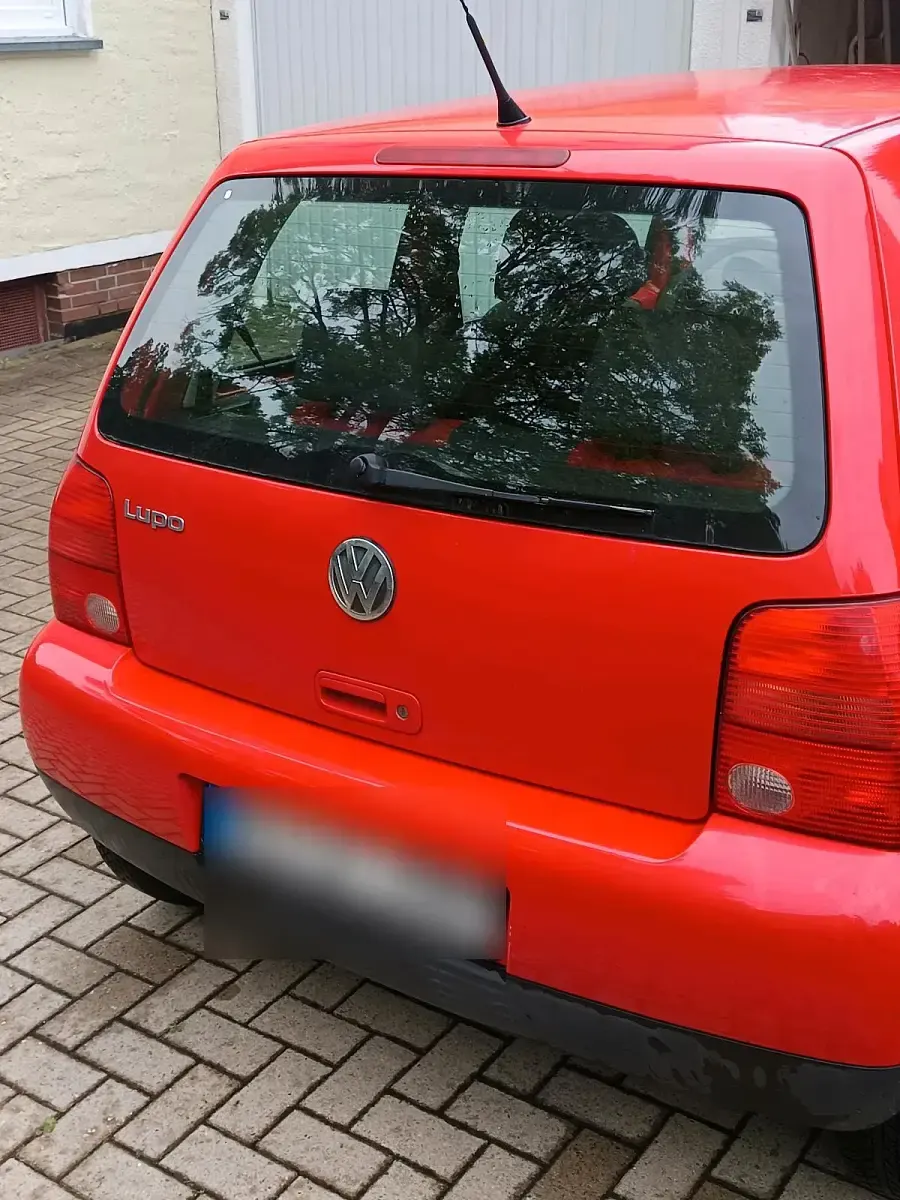 Gebraucht VW Lupo 50 PS (36 kW) 1999 Rot Kleinwagen
