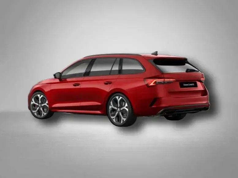 Neu Skoda Octavia RS 265 PS (194 kW) 2026 Cinnamon red metallic cinnamon red metallic Kombi