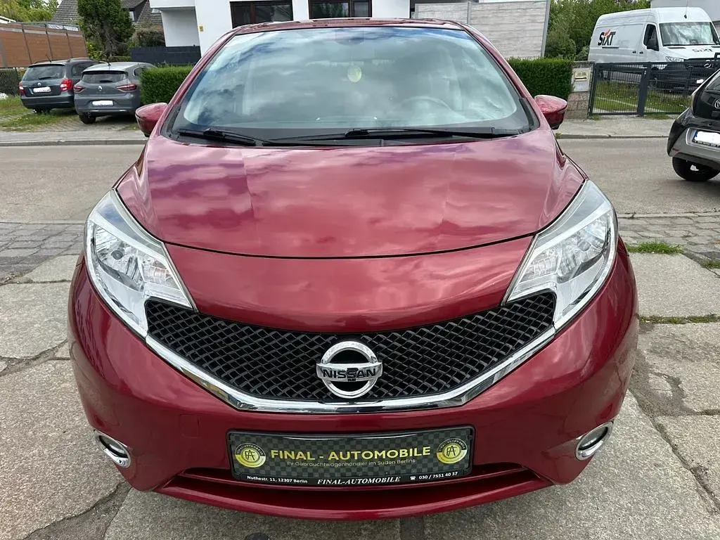 Gebraucht Nissan Note Tekna 80 PS (58 kW) 2016 Rot Kleinwagen