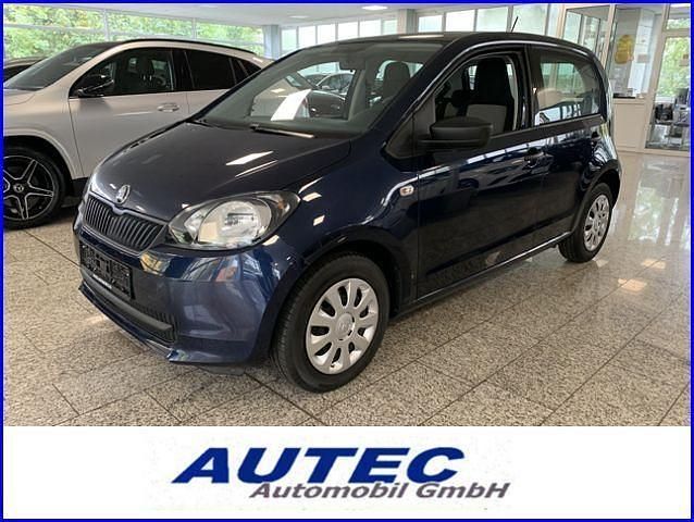 Blau, metallic Gebraucht 2015 Skoda Citigo Active Kleinwagen | 4.999 € (Guter Preis) - Bild 1/4