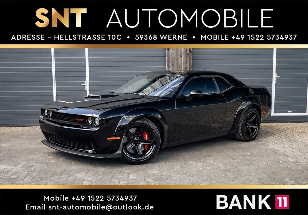 Occasion Dodge Challenger 491 ch (361 kW) 2022 Noir Coupé
