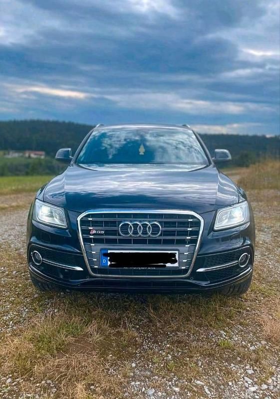Schwarz Gebraucht 2014 Audi Q5 S-Line SUV | 18.850 € (Teuer) - Bild 1/4